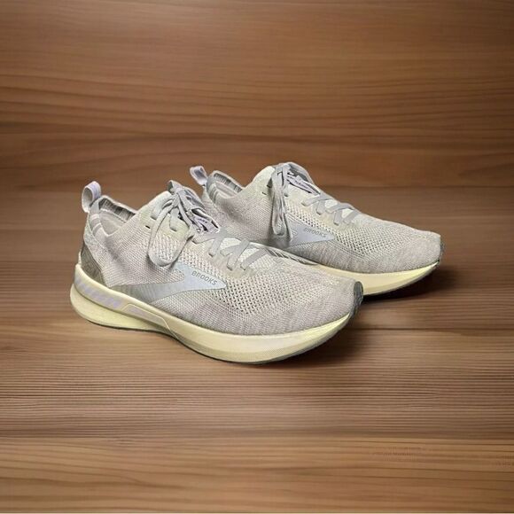 Brooks Bedlam 3 Women's Gray Knit Running Shoes 1203301B083 Size 9B - Picture 1 of 16